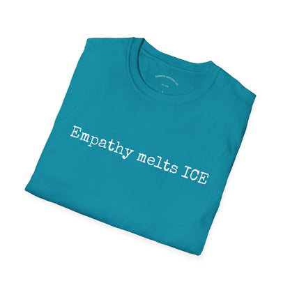 Typewriter Print - "Empathy melts ICE"