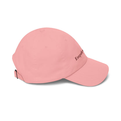 Baseball Cap - "Empathy melts ICE" - pink edition