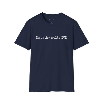 Typewriter Print - "Empathy melts ICE"