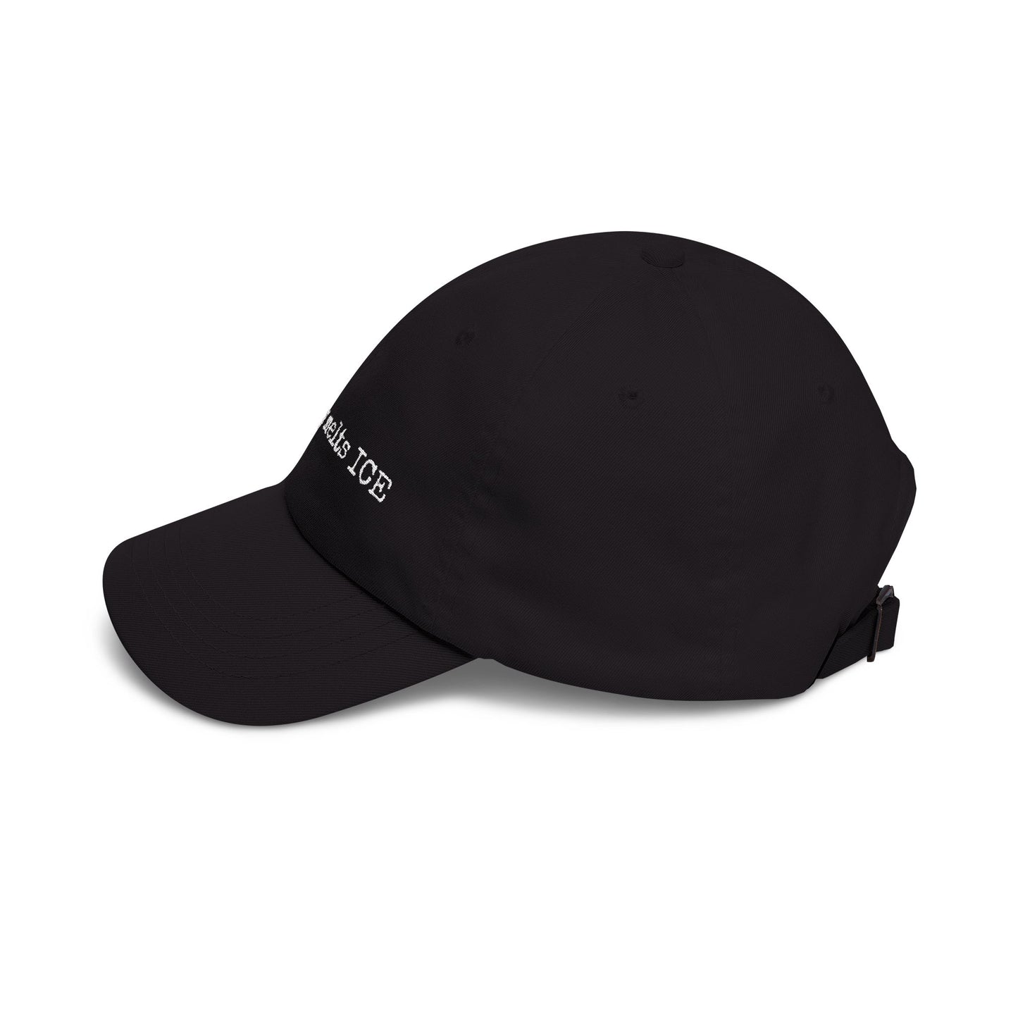 Baseball Cap - "Empathy melts ICE" - dark colors