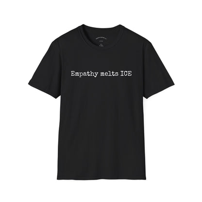 Typewriter Print - "Empathy melts ICE"