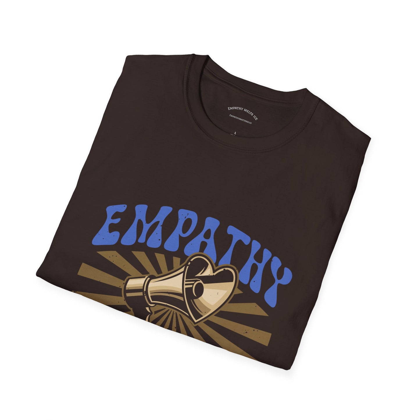 Retro 60s Protest Graphic - "Empathy Melts ICE" - Unisex Tee