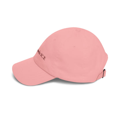 Baseball Cap - "Empathy melts ICE" - pink edition