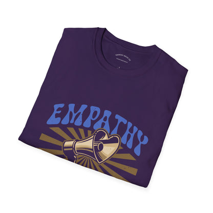Retro 60s Protest Graphic - "Empathy Melts ICE" - Unisex Tee