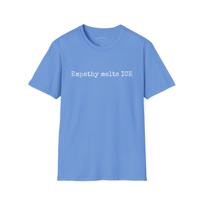 Typewriter Print - "Empathy melts ICE"