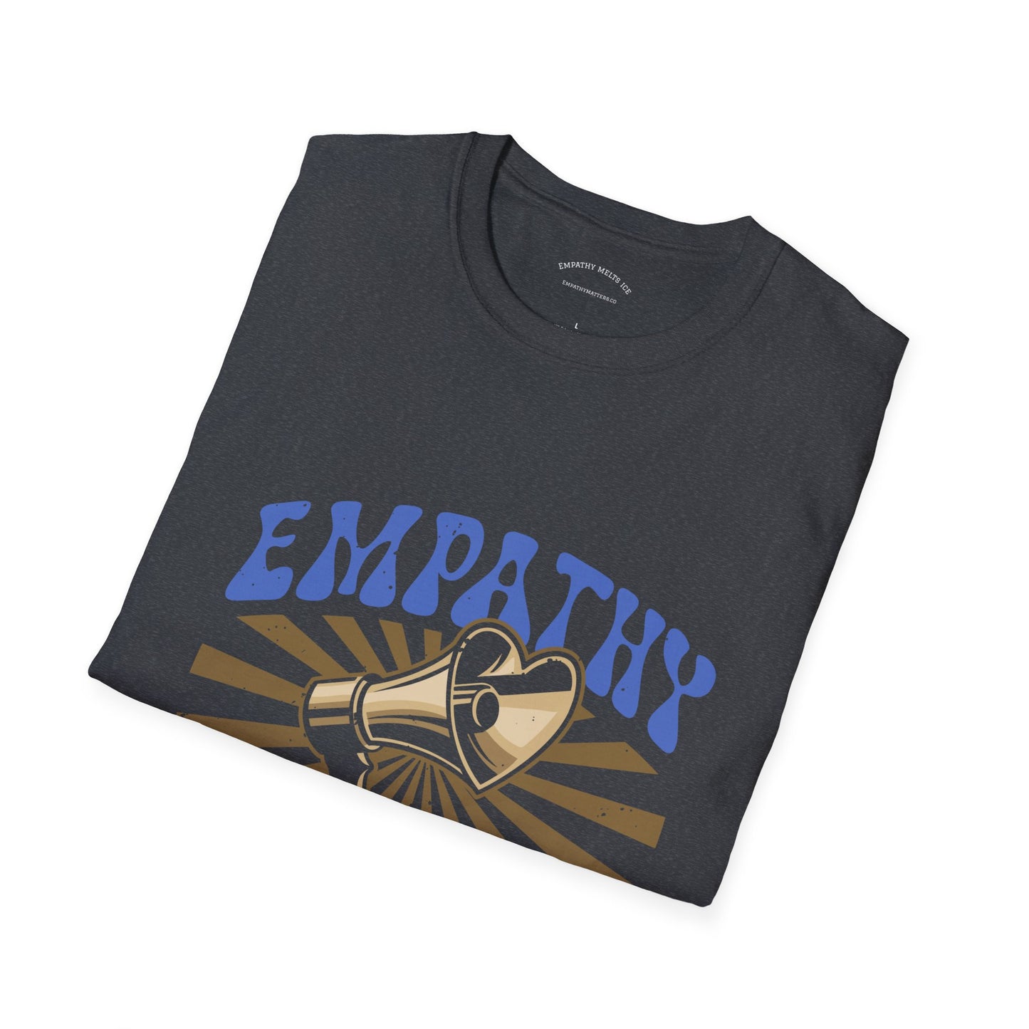 Retro 60s Protest Graphic - "Empathy Melts ICE" - Unisex Tee